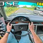 AutoTopNL exprime al Mercedes 560SE de 1988: 249 km/h en Autobahn