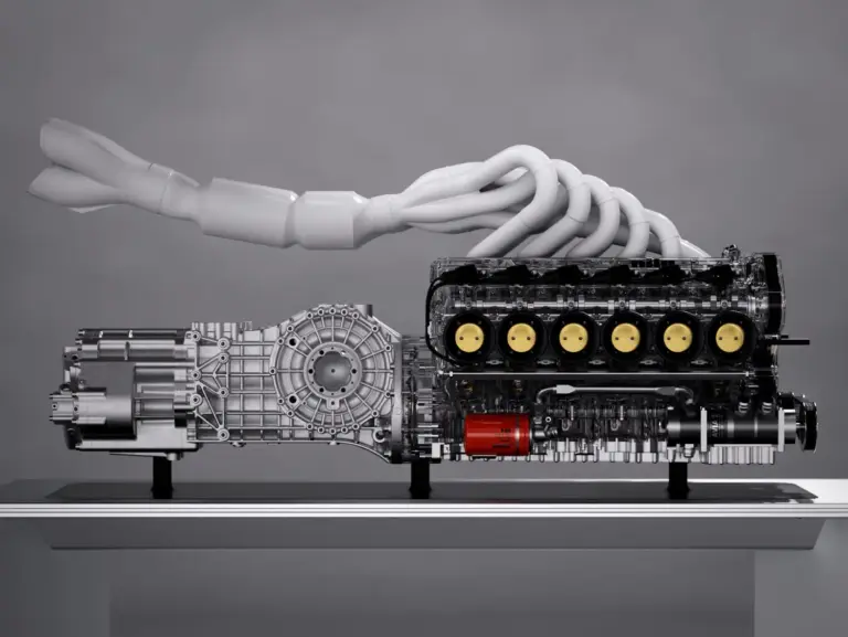 El motor de NILU es un 6.5 V12 atmosférico de más de 1.085 CV