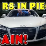 La restauración del Audi R8 de 2008 sigue dando guerra, según admite Car Wizard