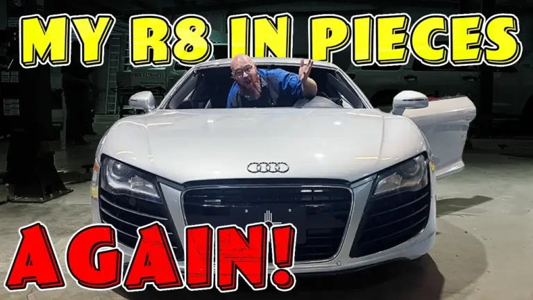 La restauración del Audi R8 de 2008 sigue dando guerra, según admite Car Wizard