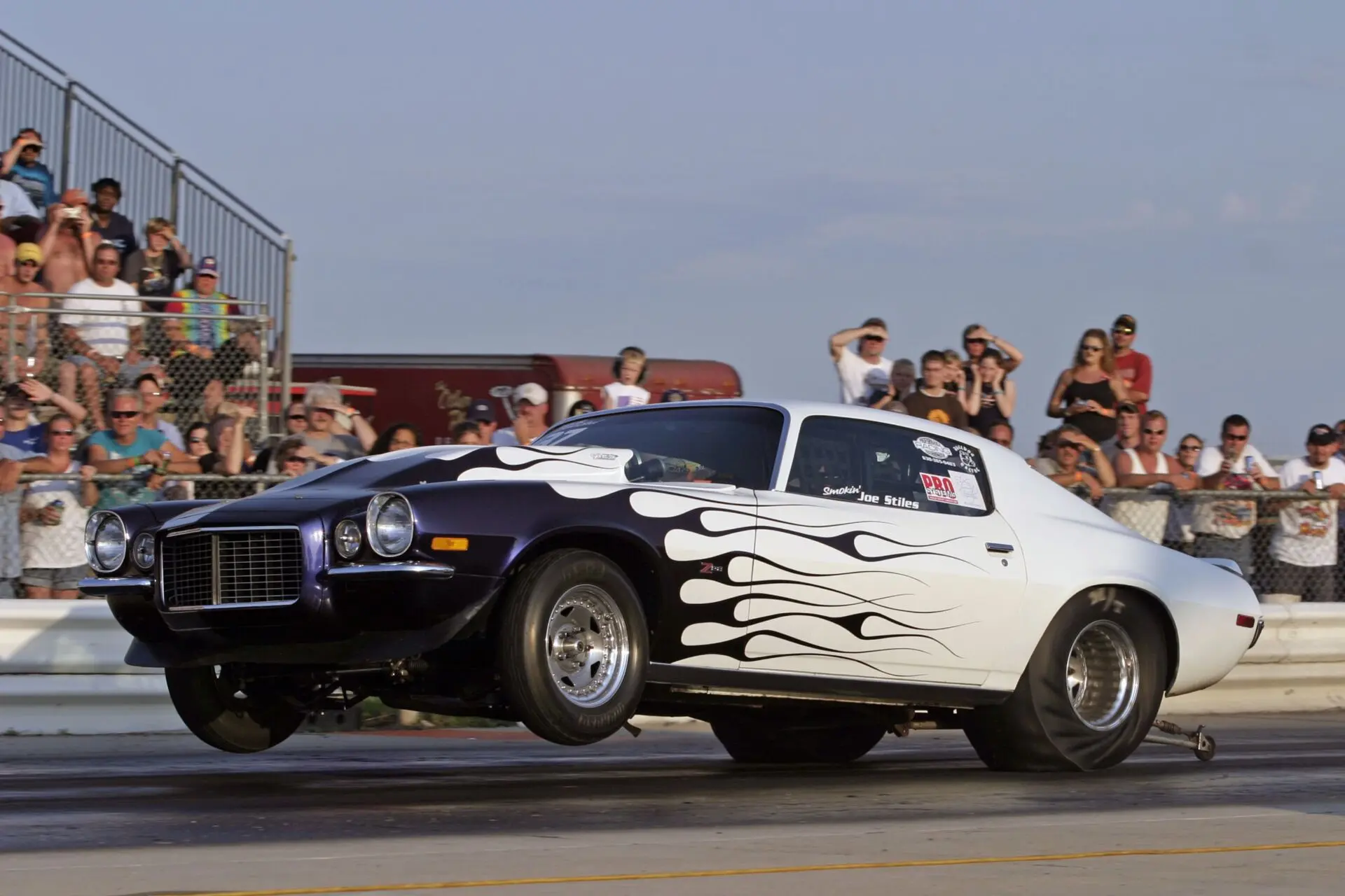 Santa Pod drag racing