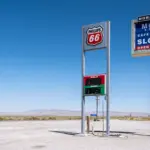 Señales de gasolinera en autovía: el color del cartel que te ahorra hasta 15 euros y evita multas