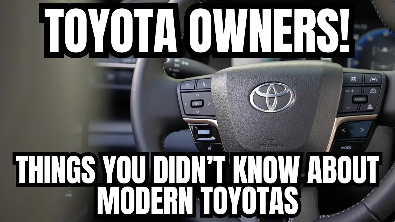 Toyota funciones ocultas