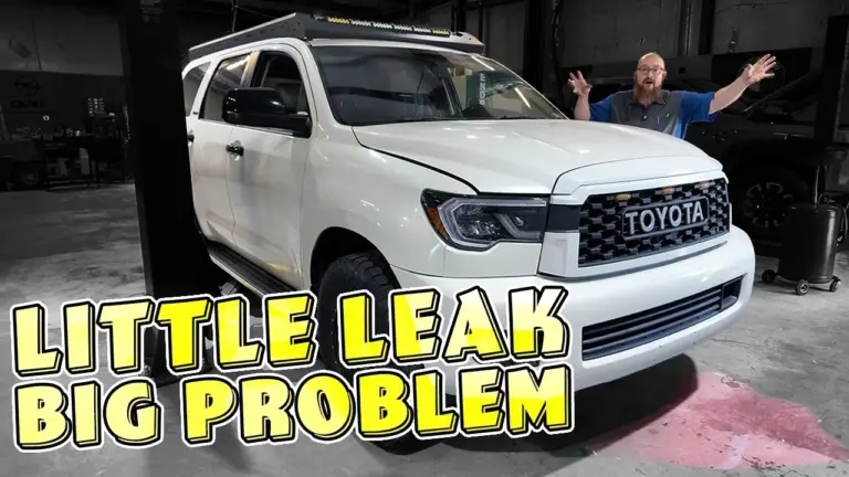Fuga de refrigerante en Toyota Sequoia: Car Wizard revela reparación de 1.600 dólares