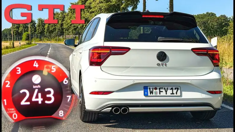 243 km/h y 6,75 segundos: así acelera el Volkswagen Polo GTI facelift