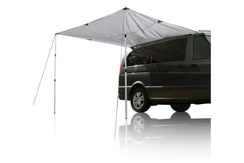Mejor toldo para furgoneta camper: Sombra, lluvia y montaje para viajar mejor 4 Motor16 your GEAR Motorhome Tarp 260 Motor16