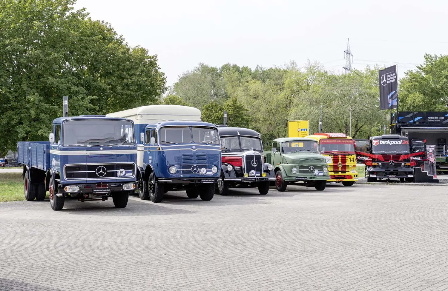 Deutschlandfahrt 2026, Mercedes-Benz Trucks