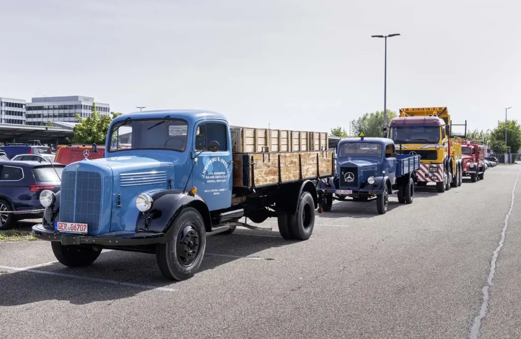 El camión más antiguo de Mercedes-Benz Trucks vuelve a la carretera: la marca celebra 130 años de historia 3 Motor16 Deutschlandfahrt 2026, Mercedes-Benz Trucks