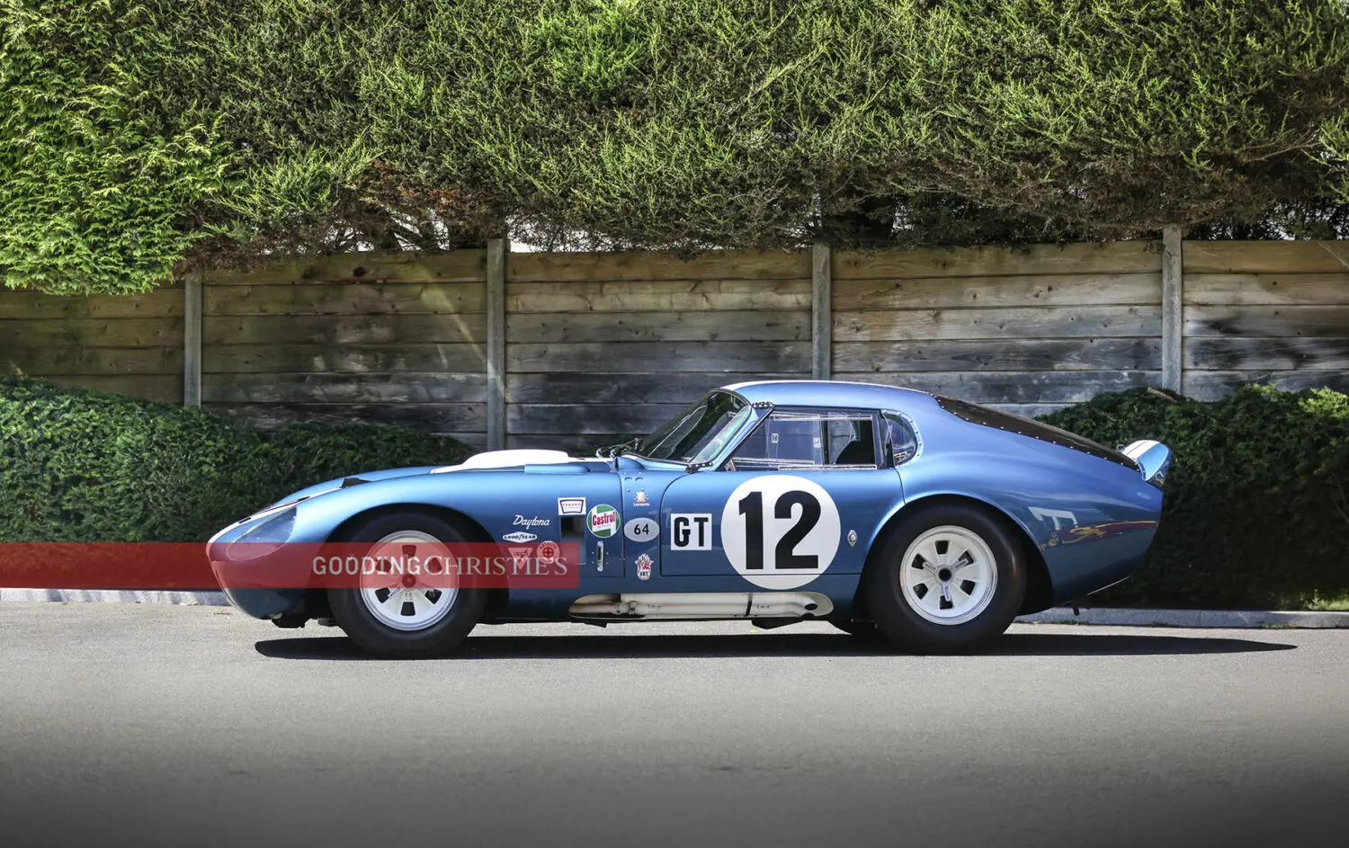 El Shelby Cobra Daytona Coupe que busca romper récord en Pebble Beach 2026: una de seis unidades