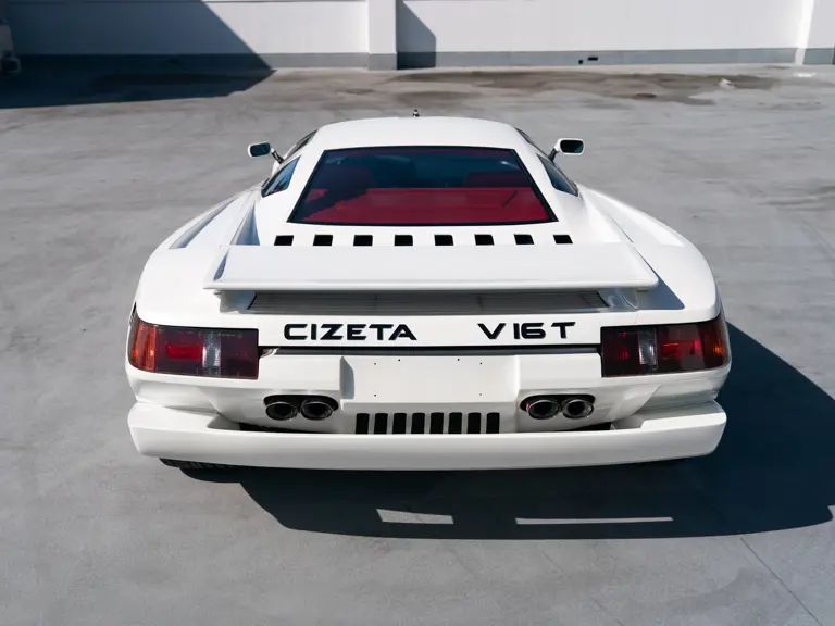 Cizeta-Moroder V16T: La historia del superdeportivo que nació del rechazo y que ahora te busca 20 Motor16 1988 Cizeta Moroder V16T 43 Motor16