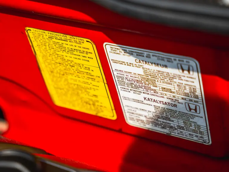 El Honda NSX que más quiso Ayrton Senna puede ser tuyo por un millón de euros 49 Motor16 1991 Honda NSX Senna Sothebys 17 Motor16