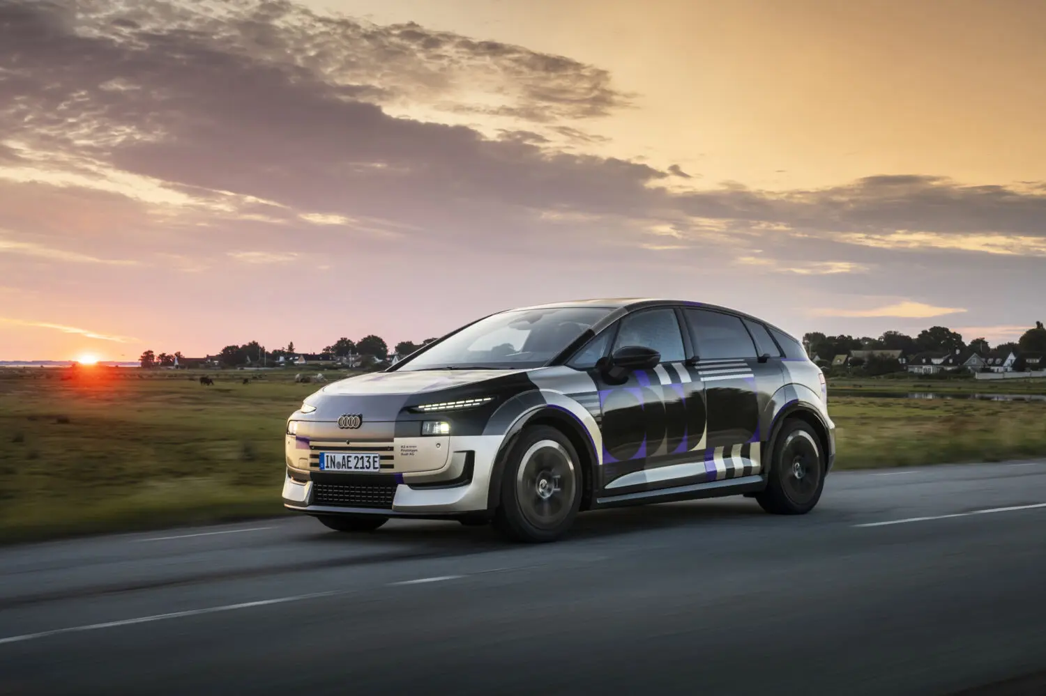 Audi A2 e-tron: el SUV eléctrico con aerodinámica extrema que llega en 2027 como el Audi más eficiente