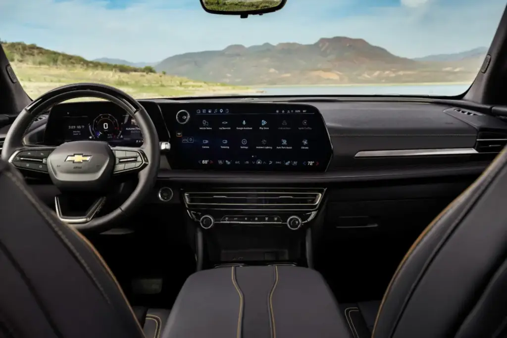 High Country: Chevrolet rescata este legendario acabado para sus nuevas versiones con aire premium 2 Motor16 2026 Chevrolet Traverse High Country. Imagen interior.