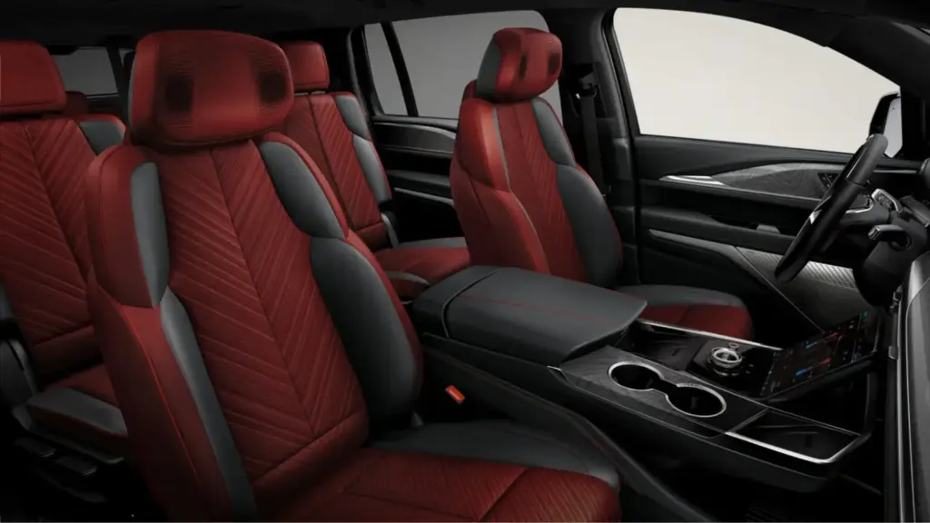 Cadillac se ha propuesto que nadie tenga un Escalade IQ como el tuyo... previo paso por caja 1 Motor16 2026 Cadillac Escalade IQ Curated. Imagen interior.