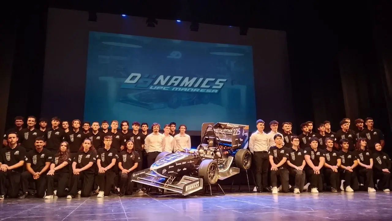2026 Dynamics UPC Manresa. Presentación equipo Formula Student. Imagen portada.