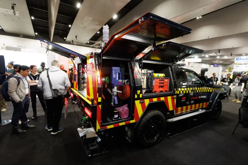 2026 Ford Ranger Super Duty Fire Response. Imagen detalle.