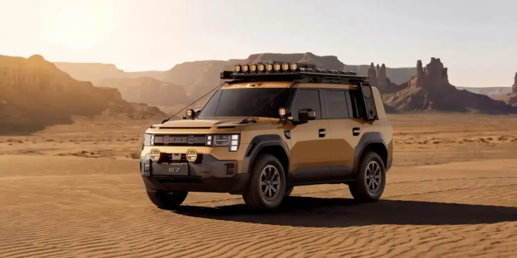 GAC: La marca que acaba de llegar a España lo borda en China con este mix entre Land Cruiser y Defender 8 Motor16 2026 GAC Yue 7 China 12 Motor16