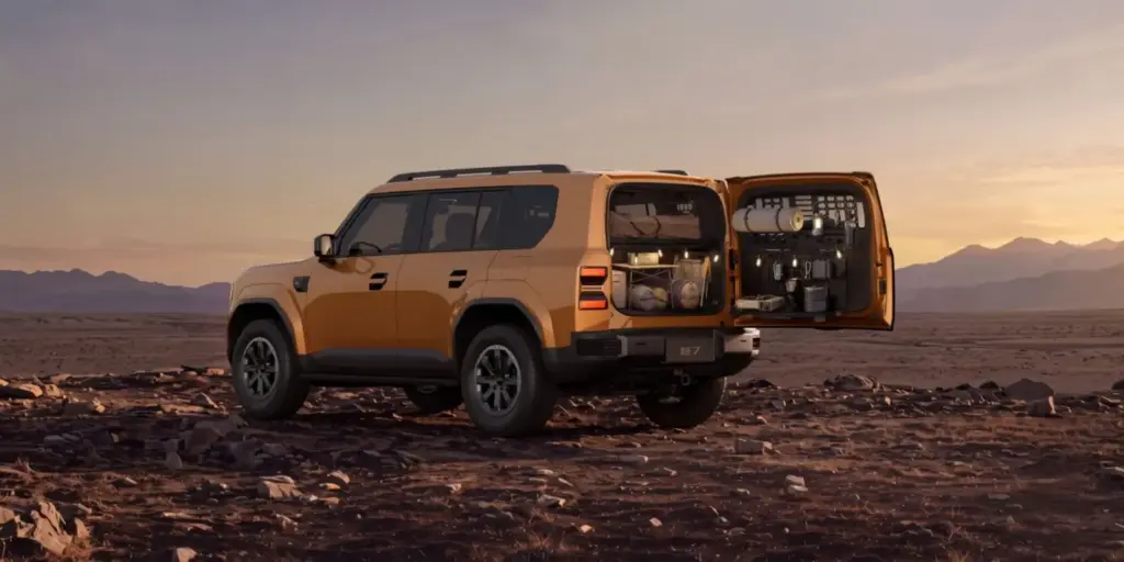 GAC: La marca que acaba de llegar a España lo borda en China con este mix entre Land Cruiser y Defender 20 Motor16 2026 GAC Yue 7 China 13 Motor16