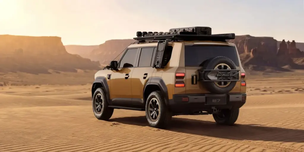 GAC: La marca que acaba de llegar a España lo borda en China con este mix entre Land Cruiser y Defender 19 Motor16 2026 GAC Yue 7 China 15 Motor16