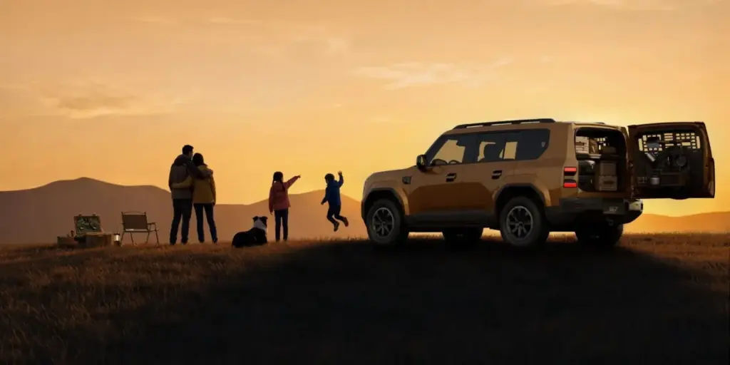 GAC: La marca que acaba de llegar a España lo borda en China con este mix entre Land Cruiser y Defender 18 Motor16 2026 GAC Yue 7 China 33 Motor16