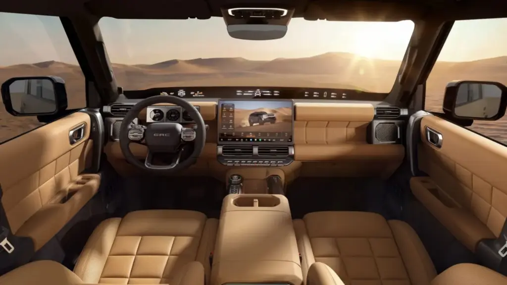 GAC: La marca que acaba de llegar a España lo borda en China con este mix entre Land Cruiser y Defender 40 Motor16 2026 GAC Yue 7 China 59 Motor16