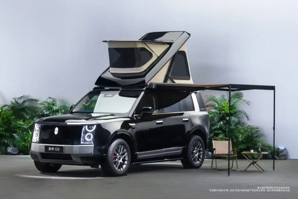 Stelato G9: el SUV de lujo de Huawei con 400 km eléctricos y casi 1.400 km de autonomía que reta al Defender 1 Motor16 2026 Huawei Stelato G9. Imagen exterior.