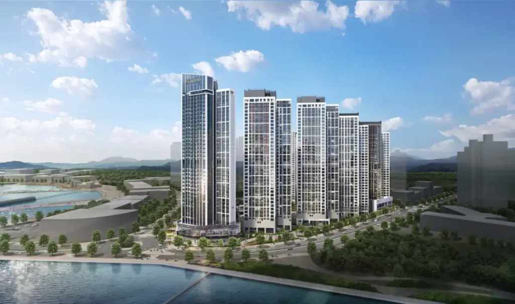 Hyundai tiene la solución para aparcar en tu diminuto garaje como un profesional 1 Motor16 2026 Hyundai robot parking. Imagen edificio.