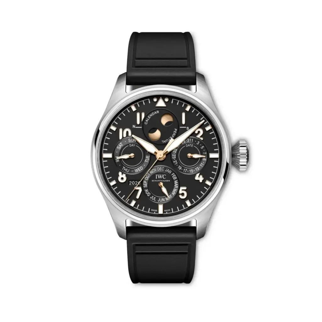 IWC y Mercedes-Benz crean un reloj que debes ajustar cada 1.040 años y del que habrá 140 unidades 1 Motor16 2026 IWC y Mercedes reloj 140 años. Imagen delantera.