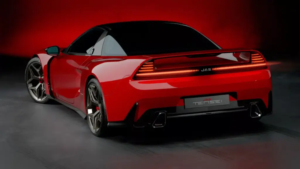 2026 JAS Tensei. Interior. Honda NSX. Imagen trasera.