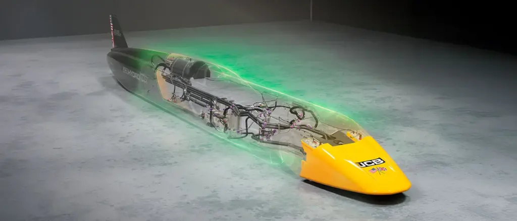 JCB Hydromax: El cohete terrestre que cambiará tu percepción del hidrógeno como carburante 8 Motor16 2026 JCB Hydromax hidrogeno 2 Motor16