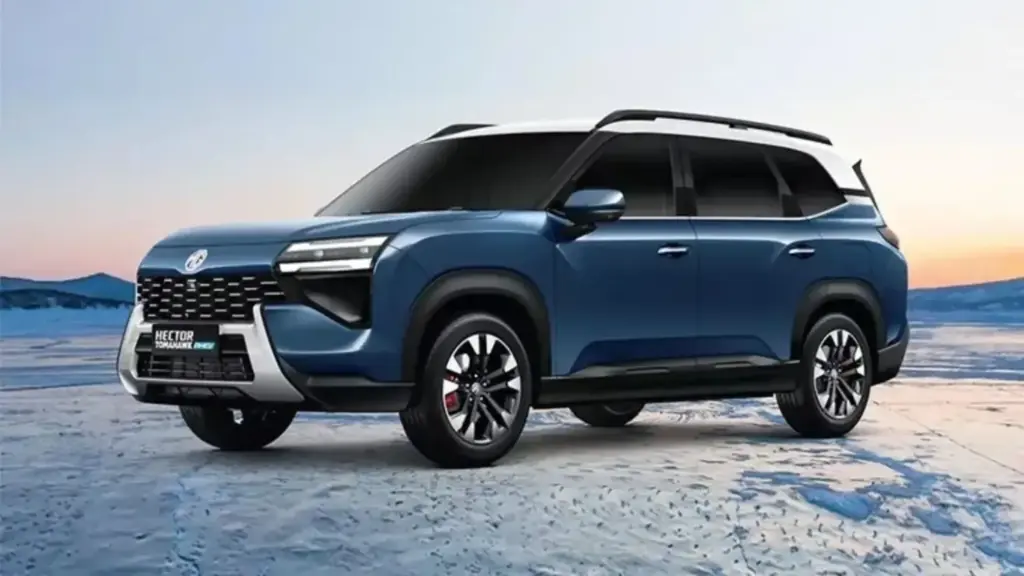 MG y su impresionante SUV eléctrico o PHEV con 7 plazas que venden por 12.565 euros 3 Motor16 2026 MG Hector Tomahawk. Imagen.