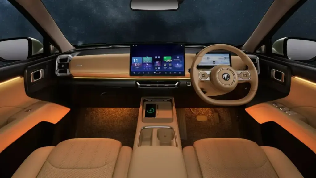 MG y su impresionante SUV eléctrico o PHEV con 7 plazas que venden por 12.565 euros 2 Motor16 2026 MG Hector Tomahawk. Imagen salpicadero.