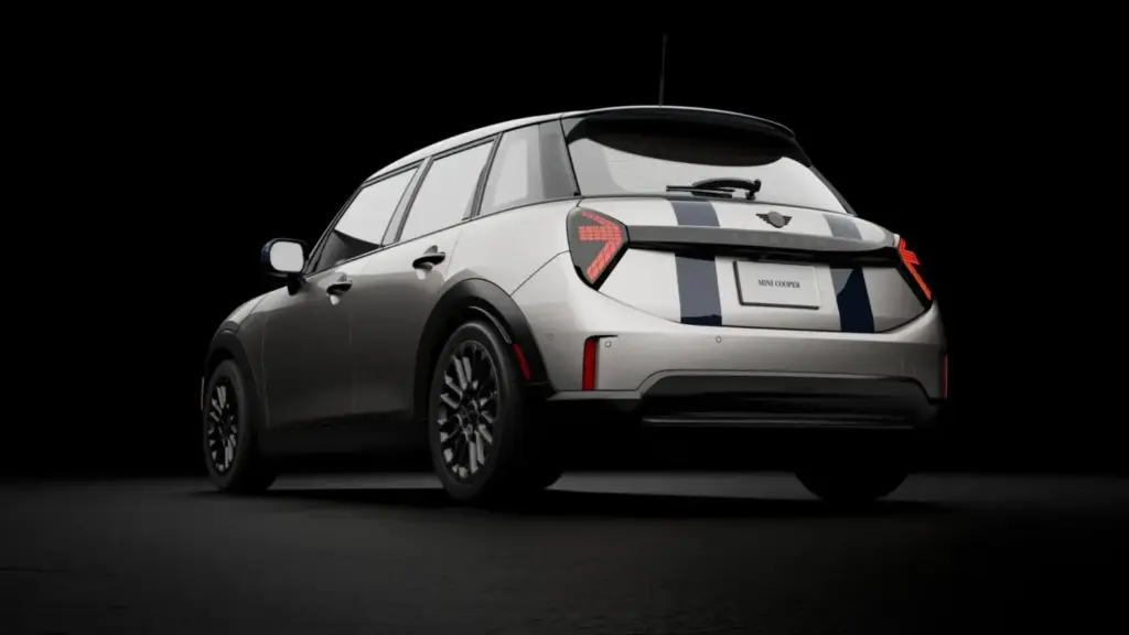 2026 Mini Cooper S Rooftop Edition. Imagen trasera.