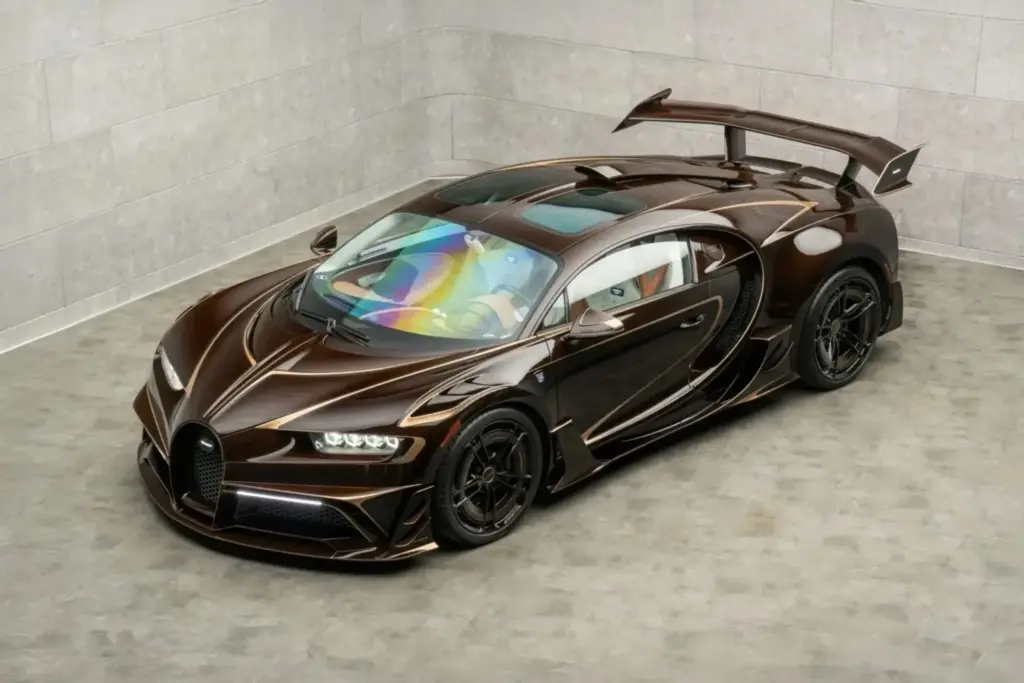 2026 Mansory Vivere. Bugatti Chiron. Imagen estudio.