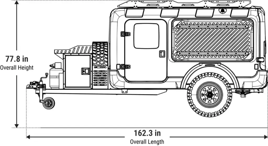 Outranger: La caravana preparada para la aventura y que cuesta menos que el coche que la remolca 15 Motor16 2026 Motsmann Outranger camping trailer caravana 8 Motor16