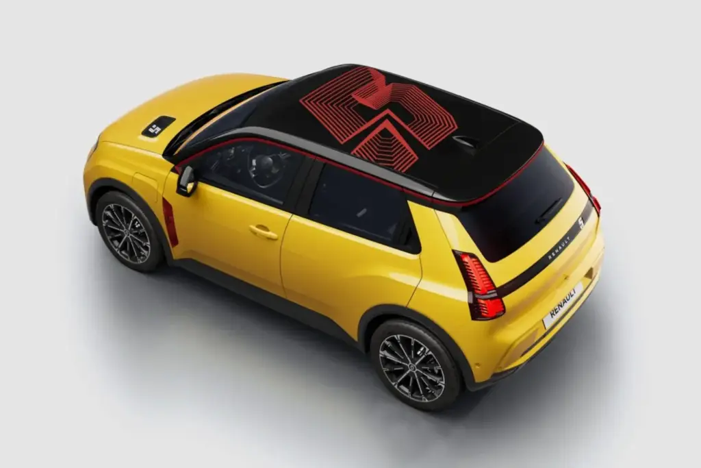 El Renault 5 E-Tech gana puntos y no por ese toque inspirado en el Clio Williams 2 Motor16 2026 Renault 5 E-Tech. Imagen techo.