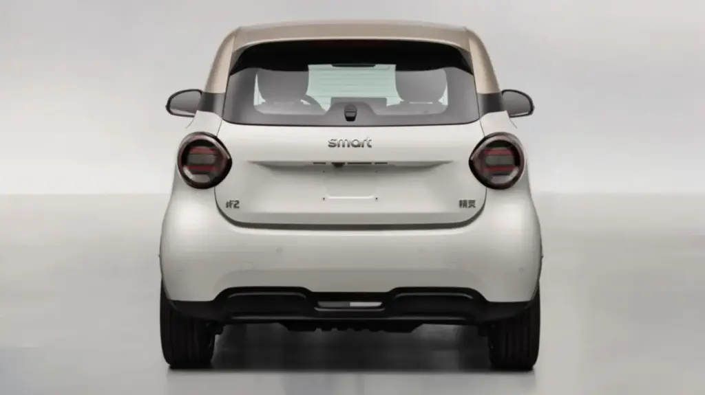 El Smart #2 se adelanta su propio debut y nos muestra su imagen y sus datos definitivos 1 Motor16 2026 Smart #2. MIIT. Imagen trasera.