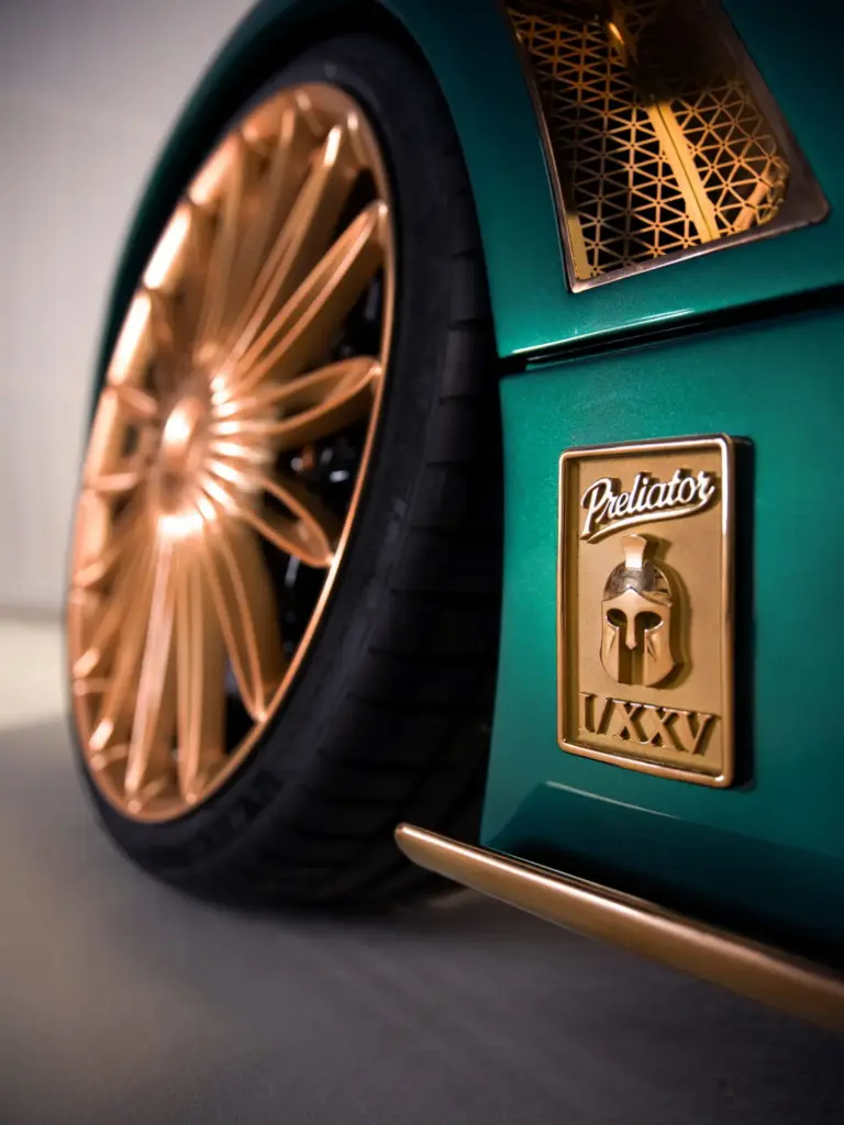 Spyker C8 Preliator XXV: 800 CV, tres pedales y oro a raudales para un regreso inesperado 3 Motor16 2026 Spyker C8 Preliator XXV. Imagen detalle.