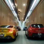 Toyota Gazoo Racing convierte la cinta de sushi en una pista de carreras