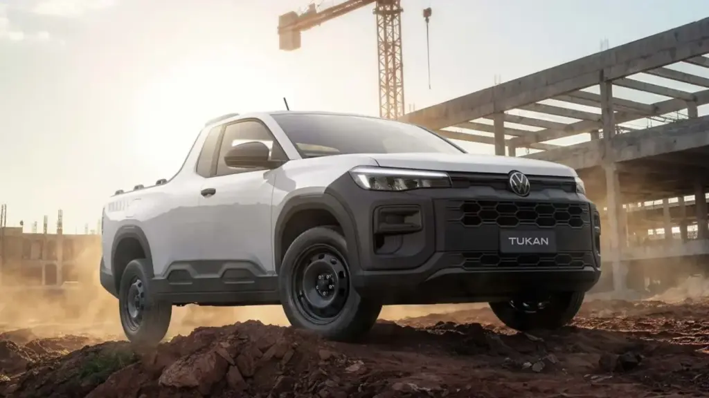 Tukan: El nuevo pick-up de Volkswagen para Sudamérica tiene alma de SUV 2 Motor16 2026 Volkswagen Tukan. Imagen Robust.