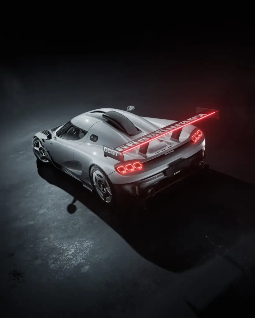 Koenigsegg CCGT1: el renacer de un GT1 que fue imposible que pisara la pista 3 Motor16 2026 Koenigsegg CCGT1. Imagen trasera.