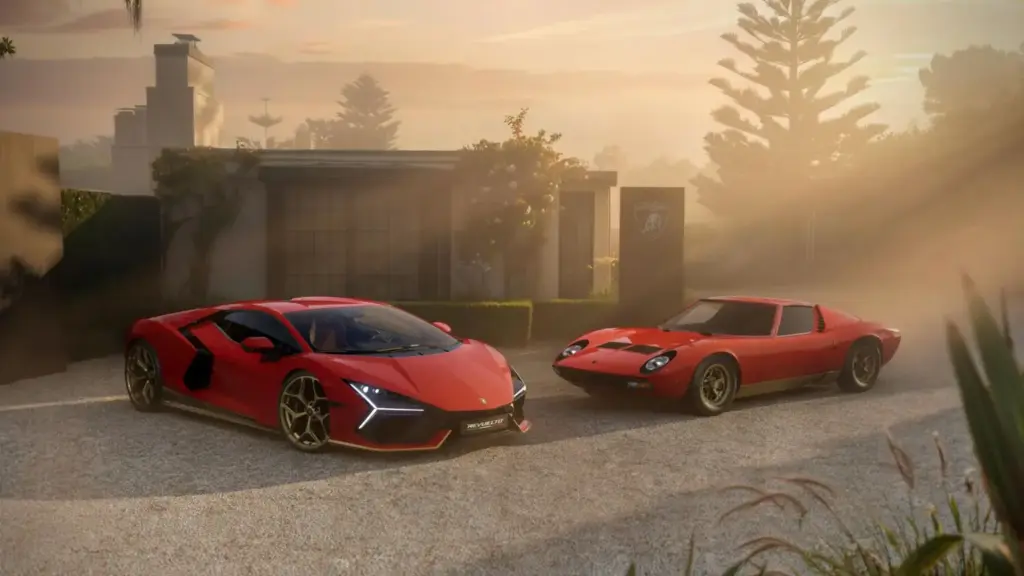 El Lamborghini Revuelto se rinde ante el Miura por su 60 aniversario con 99 obras de arte 5 Motor16 2026 Lamborghini Revuelto Miura 60º Homage. Imagen rojo.
