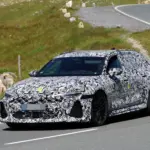 El Audi RS 6 Avant 2027 se deja ver probando en los Alpes, en su recta final de desarrollo
