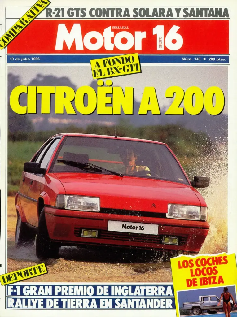Citroën BX GTi: el 'rápido' de Galicia cumple 40 años 2 Motor16 CITROEN BX GTI 40 ANOS PORTADA MOTOR16 Motor16