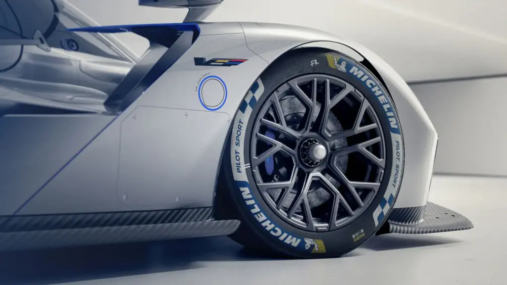 Cadillac V-ONE: un monoplaza de 830 CV con tecnología de Le Mans 5 Motor16 Cadillac V ONE Concept front left wheel Motor16