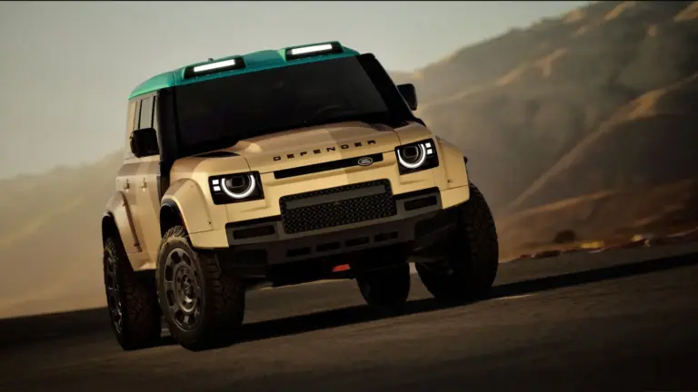 Defender Dakar: la versión homologada del coche que ganó el Rally Dakar 2026