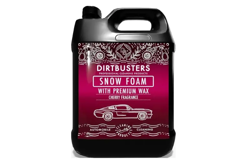 Las 7 mejores Snow Foam para coche: espuma densa y máxima limpieza 1 Motor16 Dirtbusters Snow Foam 5 L Motor16