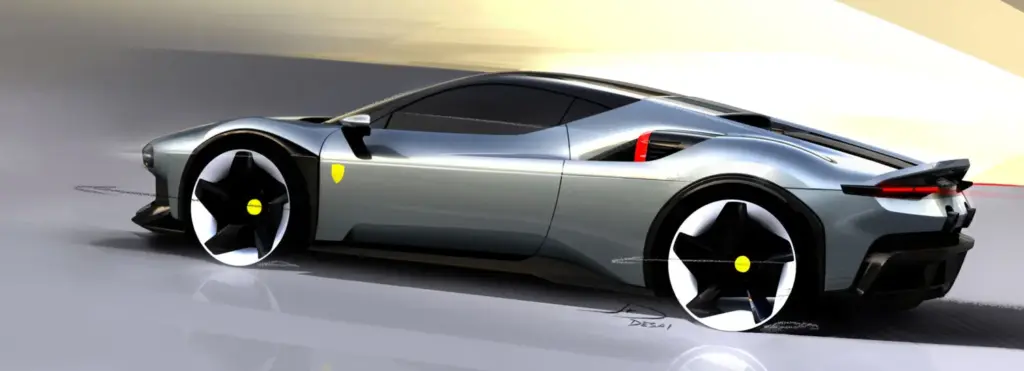El Ferrari CZ26 es un one-off creado sobre un SF90 Stradale con diseño de los setenta 6 Motor16 El Ferrari CZ26 es un one-off creado sobre un SF90 Stradale con diseño de los setenta