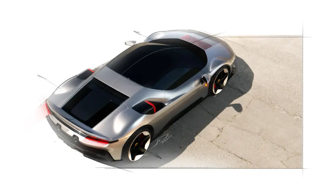 El Ferrari CZ26 es un one-off creado sobre un SF90 Stradale con diseño de los setenta 4 Motor16 El Ferrari CZ26 es un one-off creado sobre un SF90 Stradale con diseño de los setenta