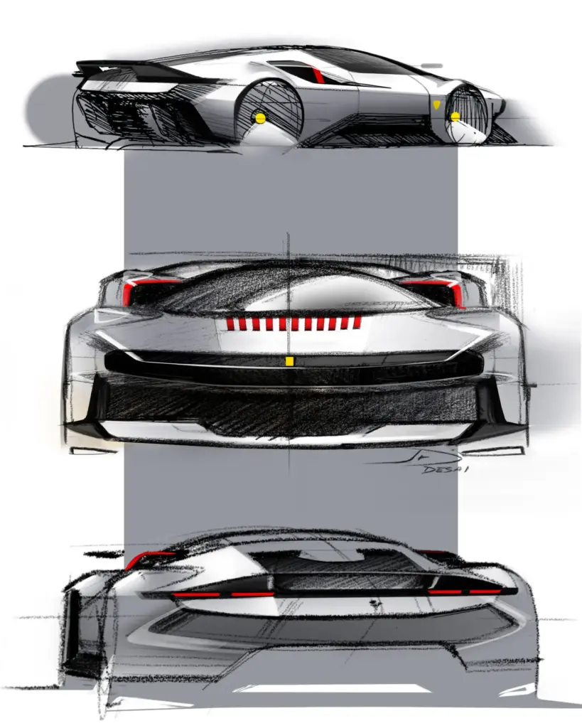 El Ferrari CZ26 es un one-off creado sobre un SF90 Stradale con diseño de los setenta 23 Motor16 FERRARI CZ26 one off 20 Motor16